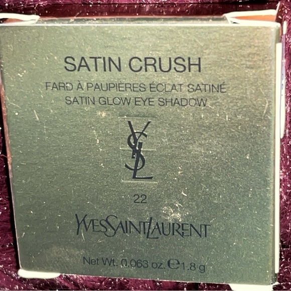 NIB YSL SATIN CRUSHFARD GLOW EYE SHADOW Color: 27 Decadent Bronze new authentic - Picture 4 of 4